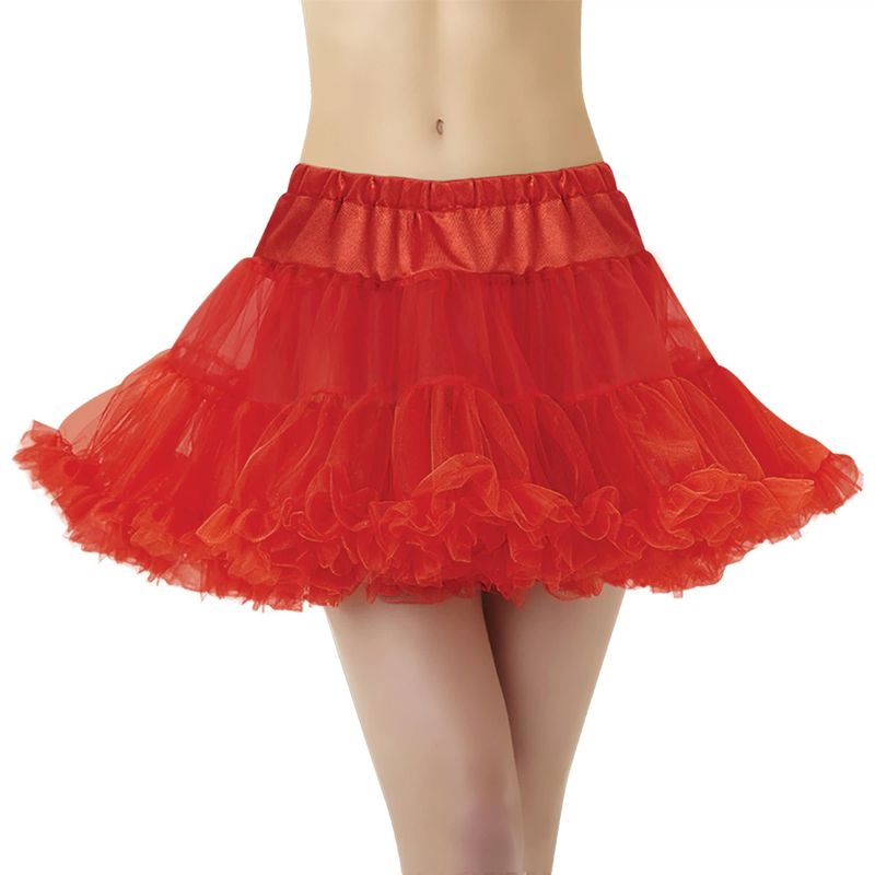 Full Petticoat Red - Adult Standard