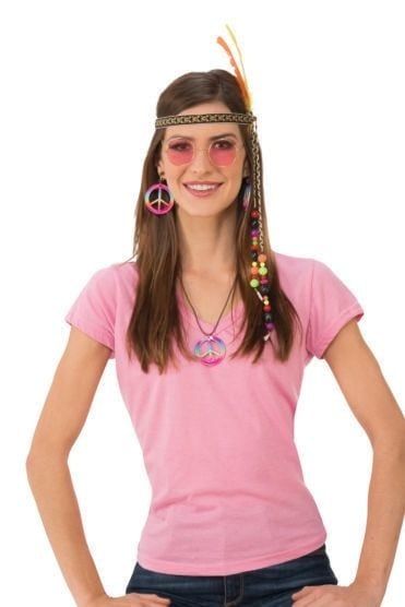 Deluxe Hippie Accessory Kit (Female)