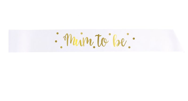 Mom To Be Sash