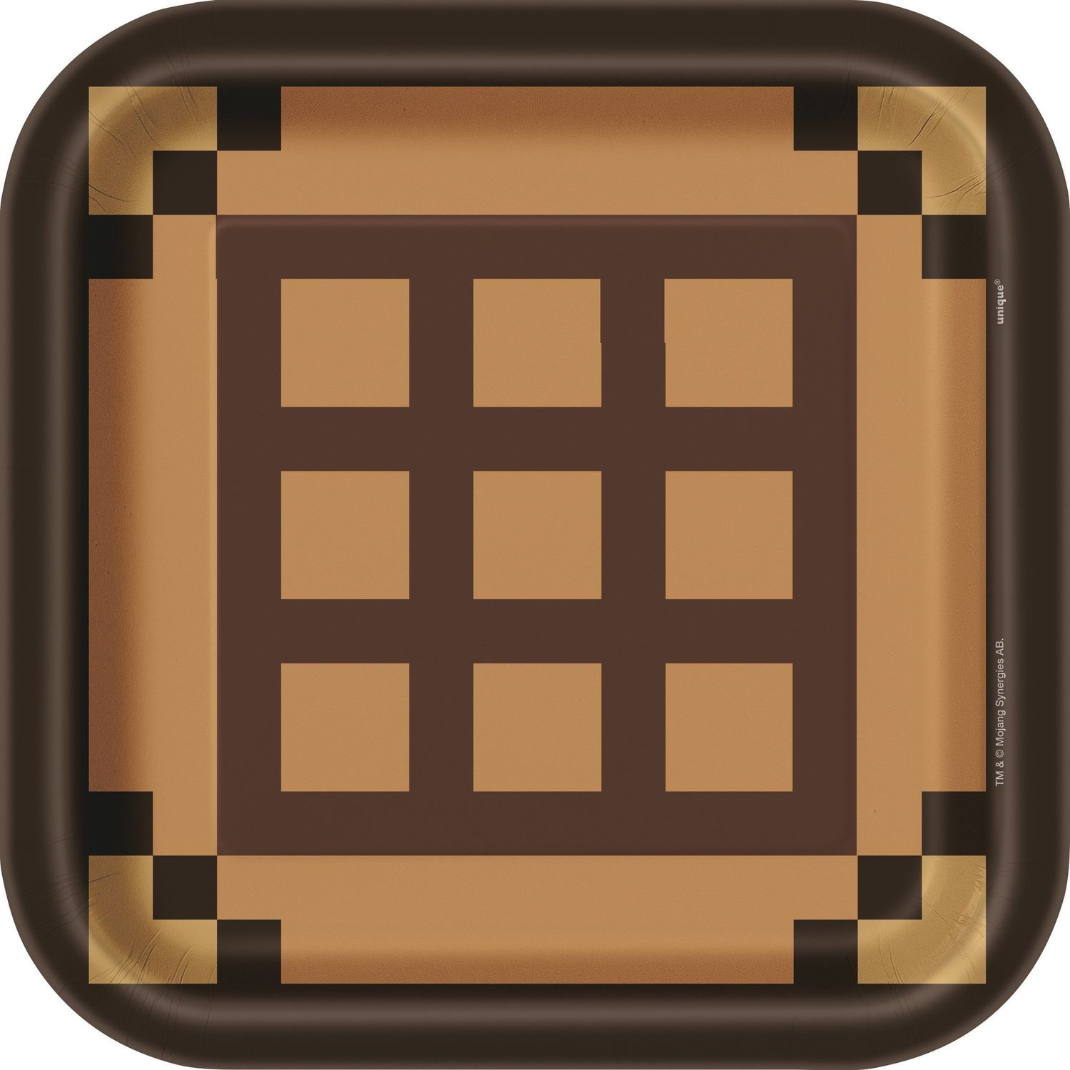Minecraft 9&quot; Plates (8)
