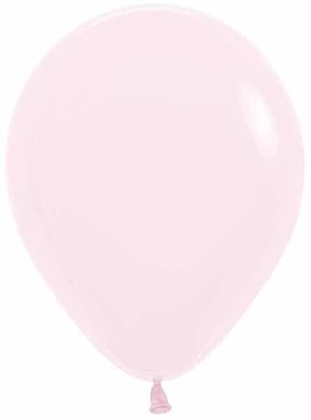 11&quot; Pastel Matte Pink Latex Balloon (Without Helium)