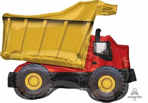 Dump Truck 32&quot; Mylar Balloon