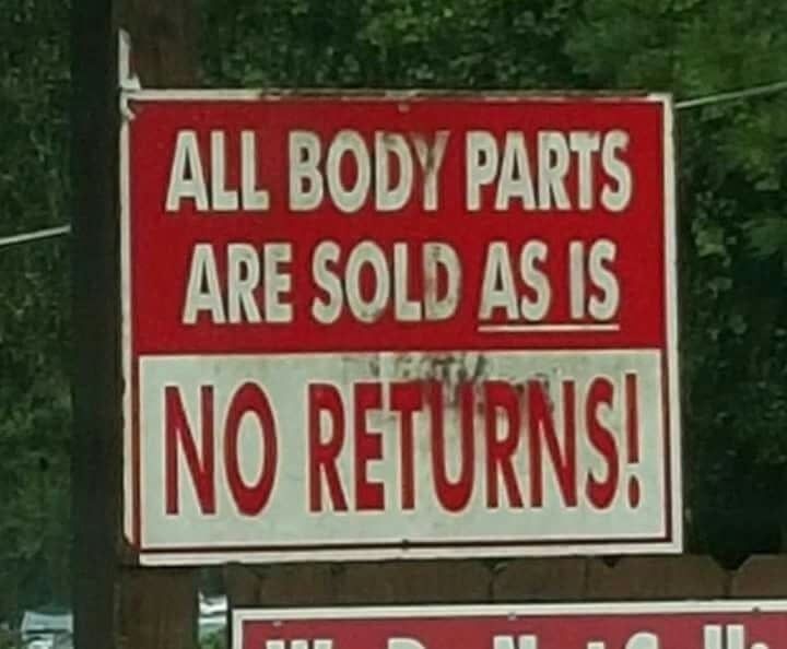 Metal Assorted Parking Signs