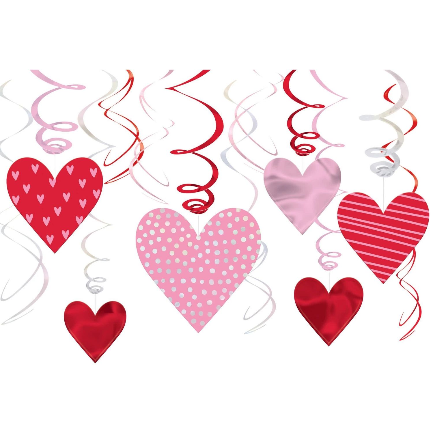 Valentine Swirls Value Pack (12)