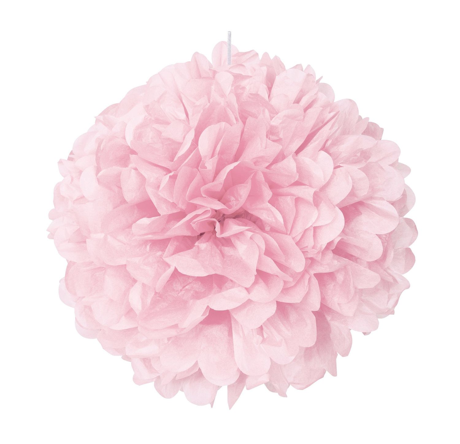 Lovely Pink 16&quot; Puff Decoration