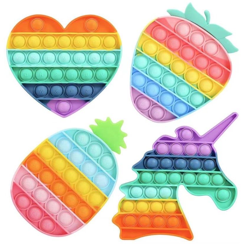 POP IT Fidget Rainbow Assortment