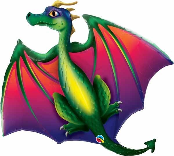 Mythical Dragon 45&quot; Mylar Balloon