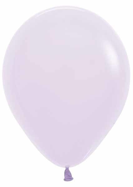 11&quot; Pastel Matte Lilac Latex Balloon (Without Helium)
