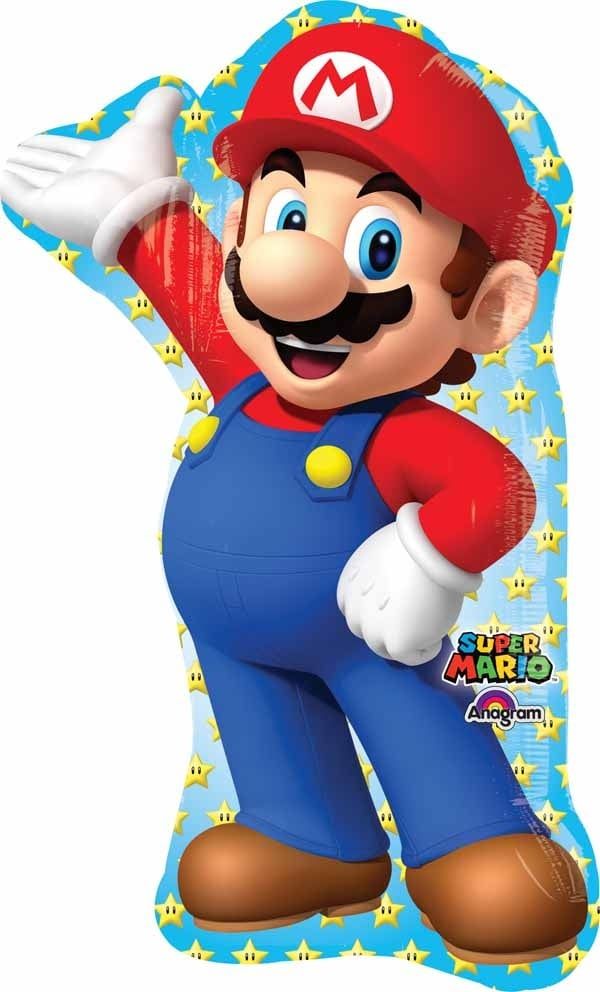 Mario Bros 33&quot; Mylar Balloon