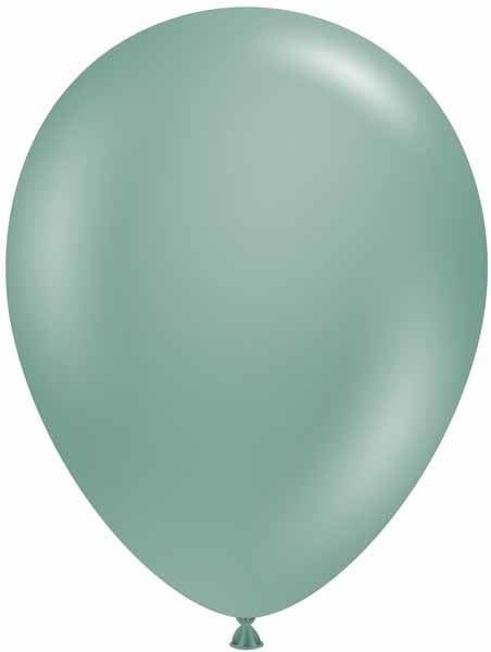 11&quot;  Willow Green TUFTEX  Latex Balloon (Without Helium)
