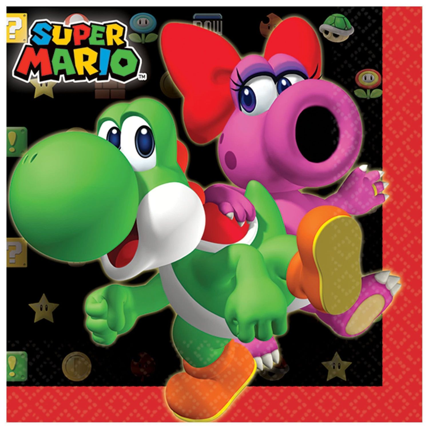 Super Mario Brothers™ Beverage Napkins (16)