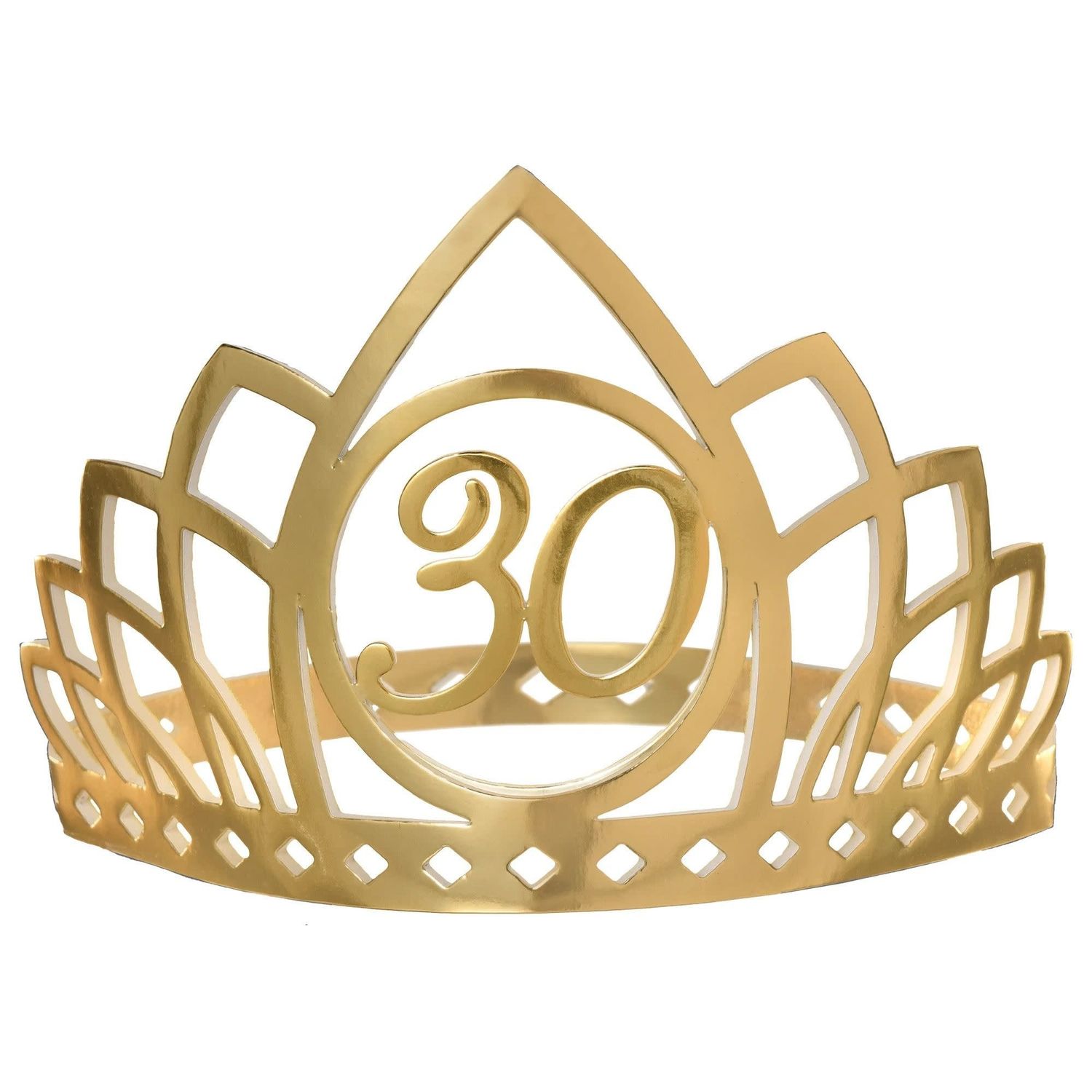 Golden Age Birthday 30th Crown