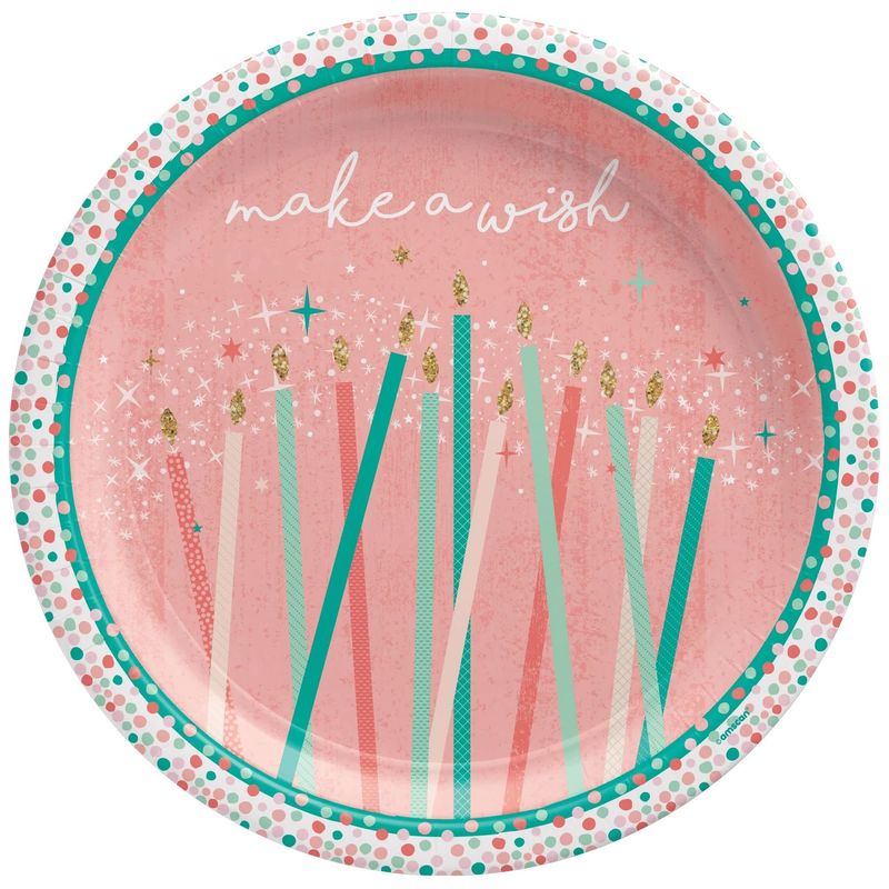 Happy Cake Day 7&quot; Plates (8)