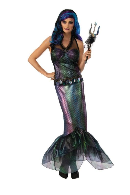 Women Queen of the Dark Seas Small (6-10) Costume