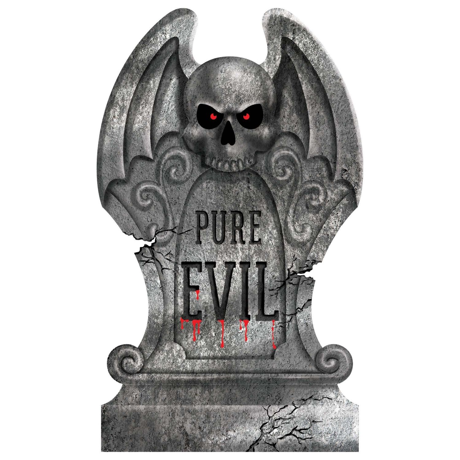 Pure Evil Foam Tombstone