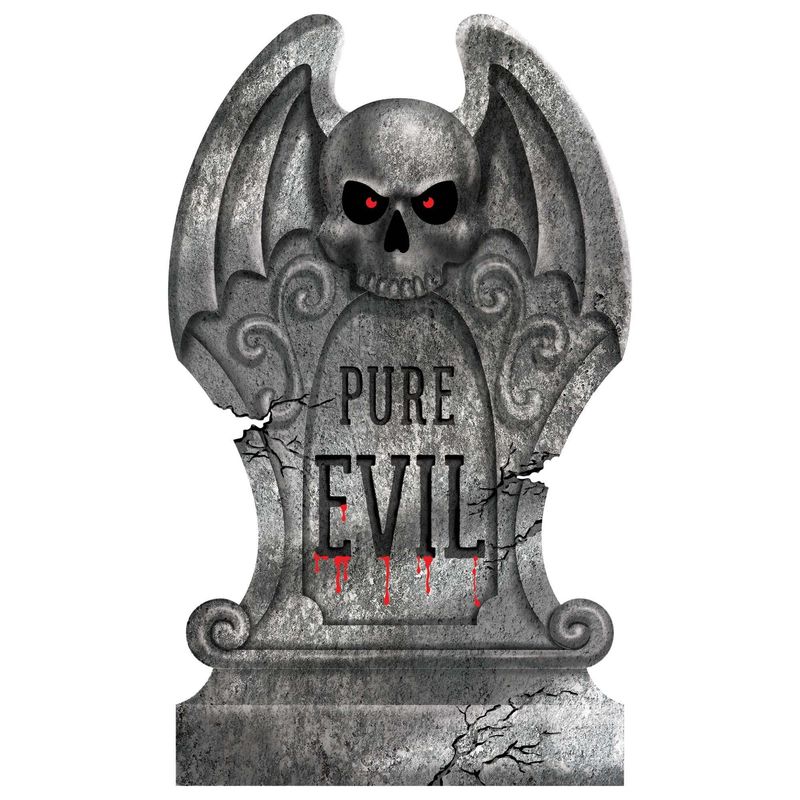 Pure Evil Foam Tombstone