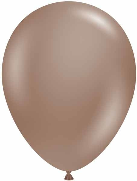 11&quot; Cocoa TUFTEX Latex Balloon (Without Helium)