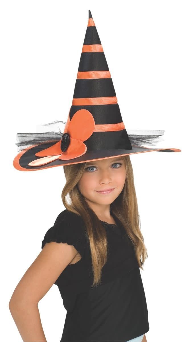 Child Sunflower Witch Hat