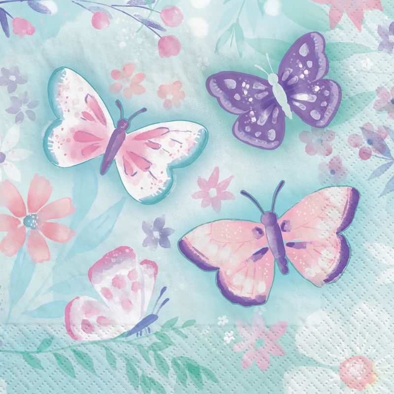 Flutter Luncheon Napkins (16)