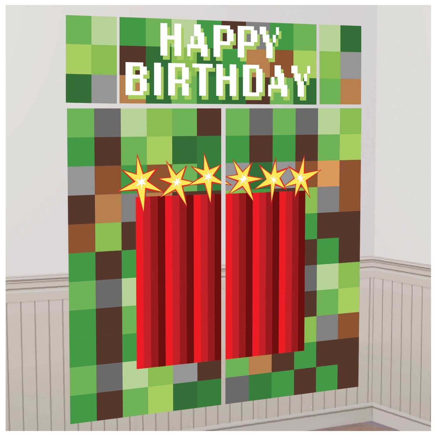 TNT Party! Wall Decorating Kit (Minecraft)
