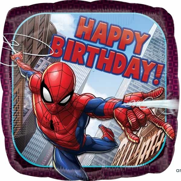 Spiderman Happy Birthday 18&quot; Mylar Balloon