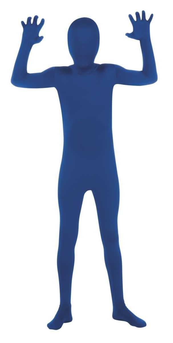 Child Blue 2nd Skin Suit Medium Costume