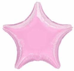 Metallic Pink Star 19&quot; Mylar Balloon
