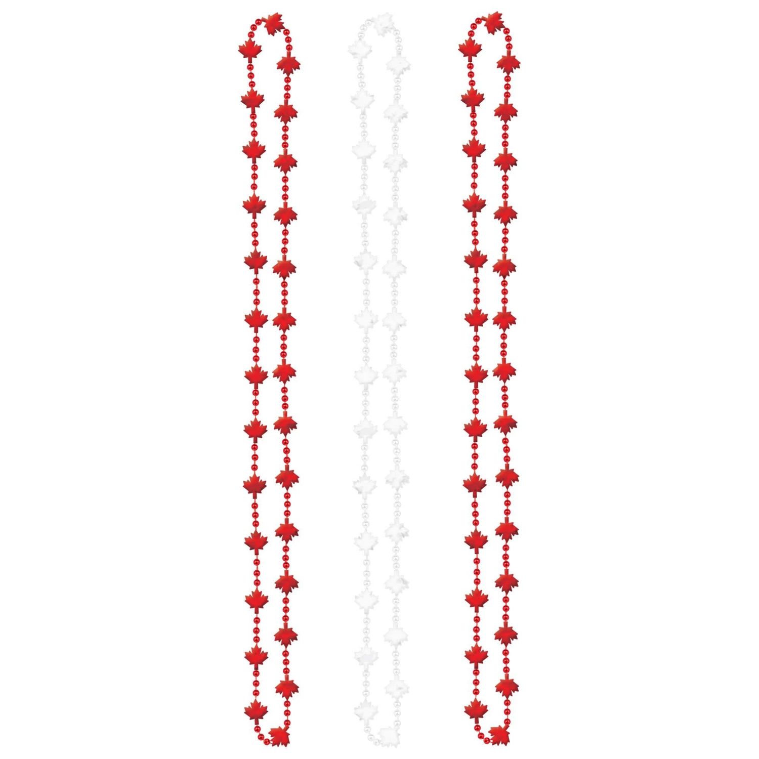 Canada Day Maple Leaf Necklaces (3)