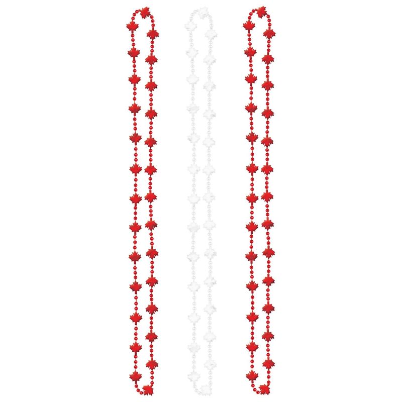 Canada Day Maple Leaf Necklaces (3)