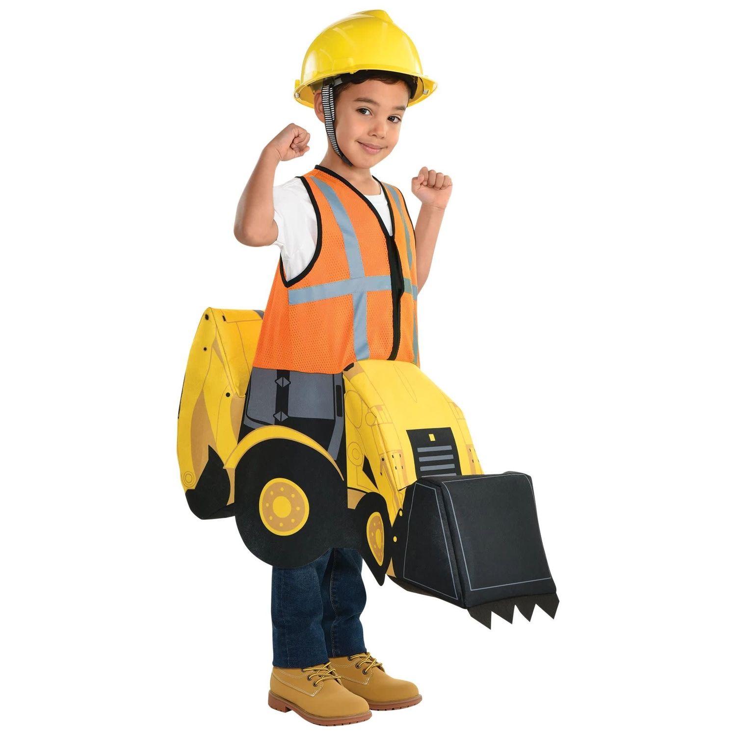 Child Digger Ride-On - Small (4-6) Costume
