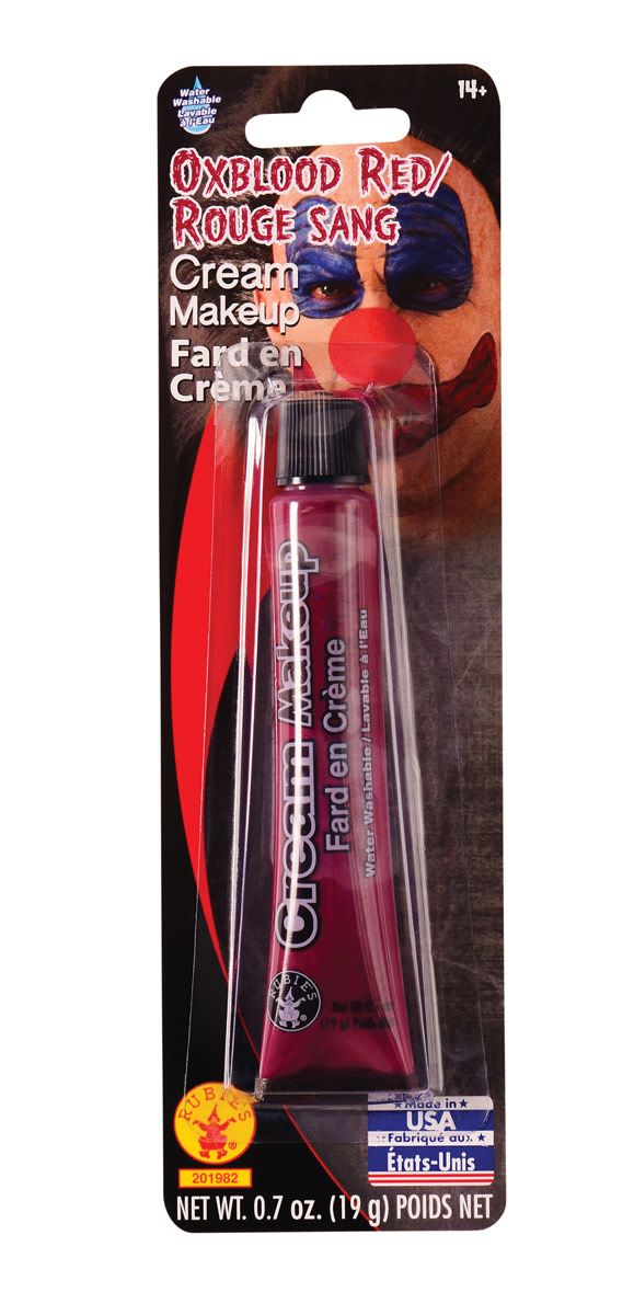 Makeup Cream Oxblood Red Tube