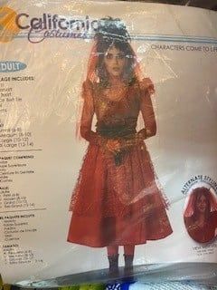 Women&#39;s Bride From Hell Large (10-12) Costume