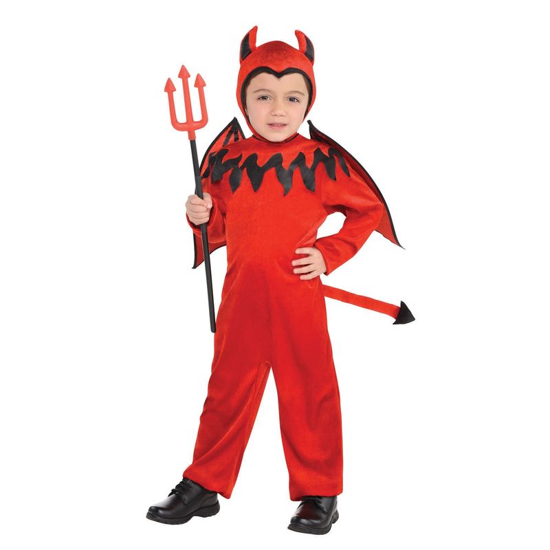 Child Devil Boy - Small (4-6) Costume