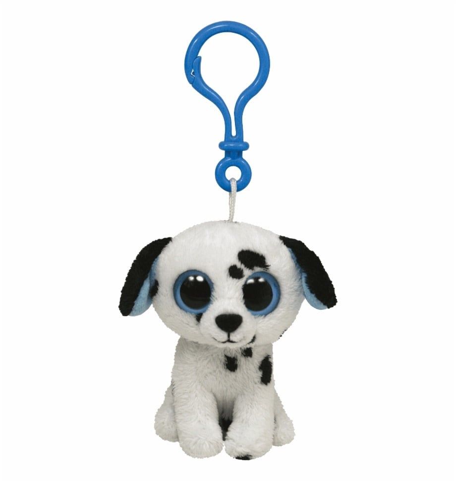 Beanie Boos Dog Luther Keychain
