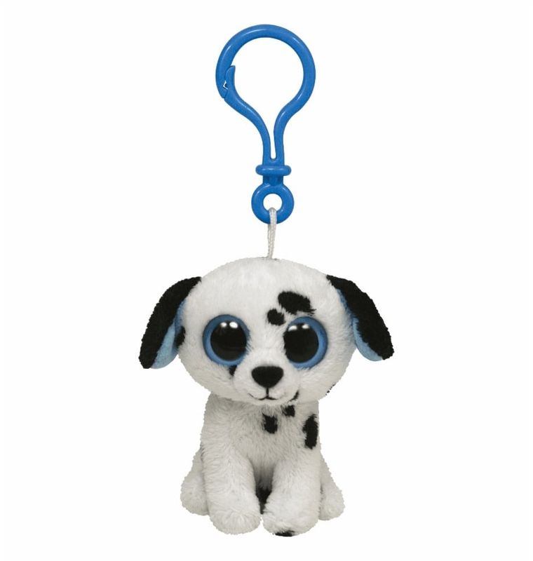 Beanie Boos Dog Luther Keychain