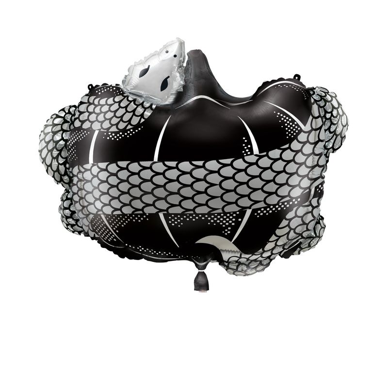 Snake and Pumpkin 19&quot; Mylar Balloon
