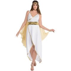 Women&#39;s Greek Goddess Dress - Large/X-Large Costume