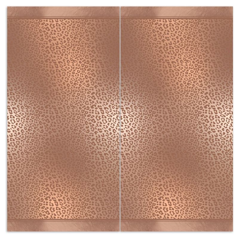 Rose Gold Leopard Scene Setter Backdrop