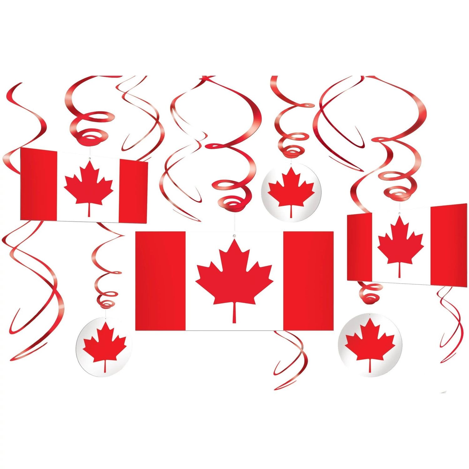Canadian Pride Value Pack Swirls (12)