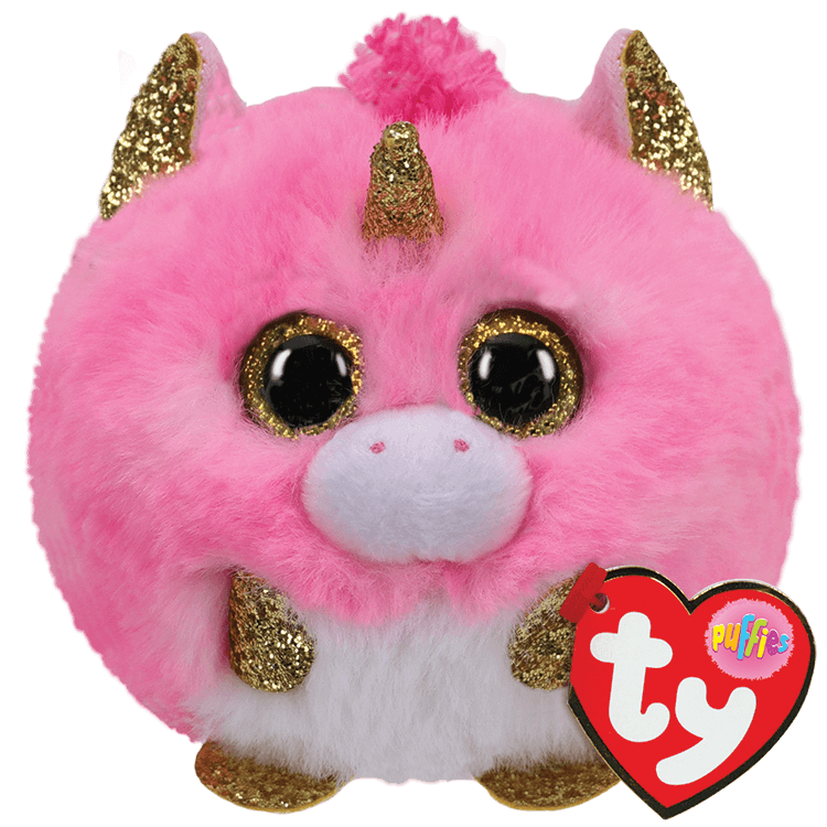 Beanie Balls Pink Unicorn Fantasia