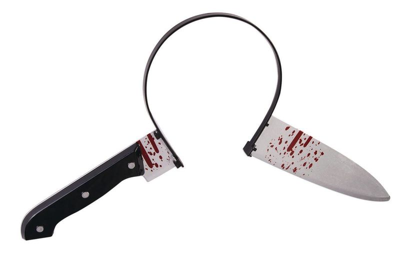 Knife Thru Head Headband