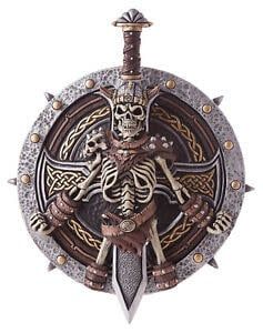 Viking Lord Shield and Sword