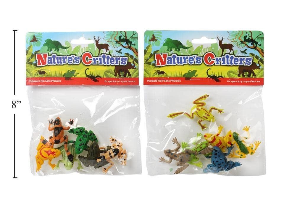 Nature&#39;s Critters,6-pc, Frog