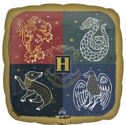 Harry Potter 18&quot; Square Mylar Balloon