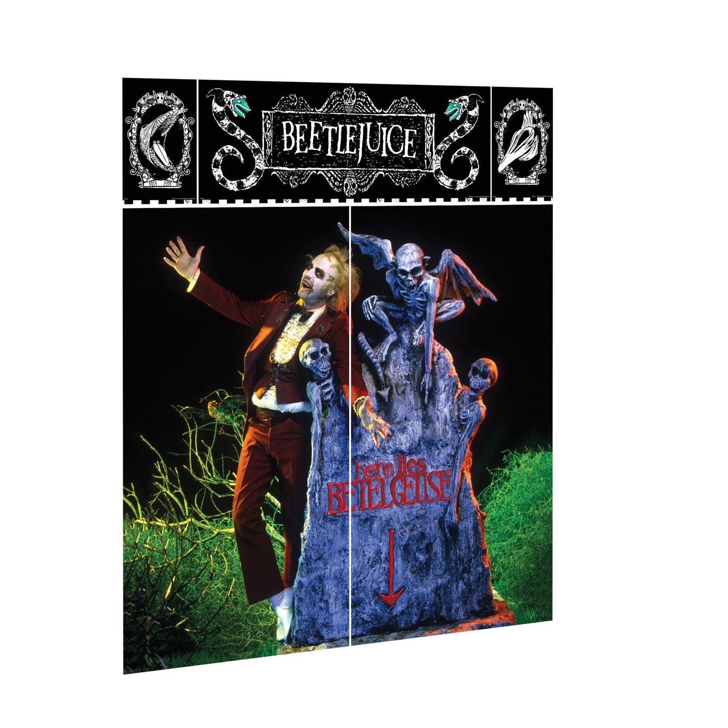 Beetlejuice™ Wall Scene Setters® Decorating Kit