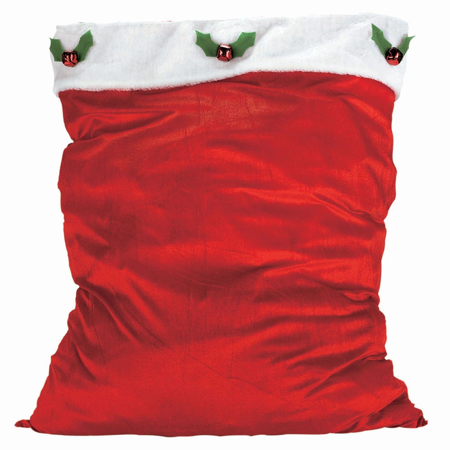 Velour Santa Bag