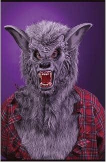 Ferocious Fangs Grey Werewolf