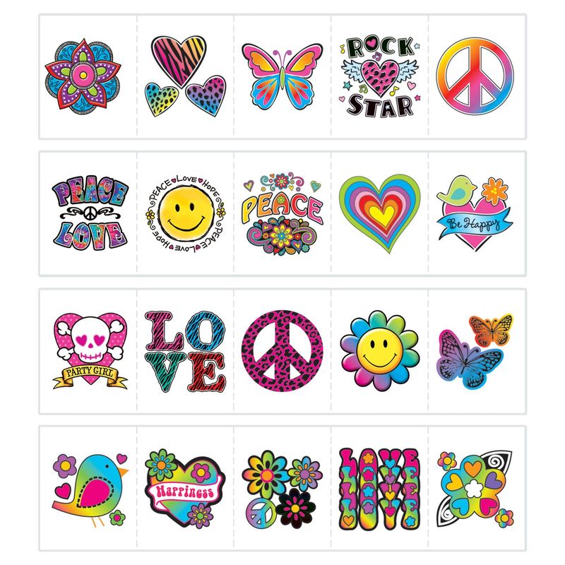 Tween Tattoo Mega Value Pack Favors (120)