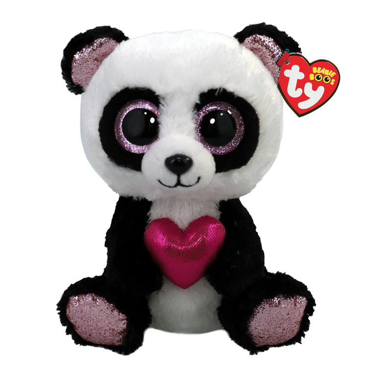 Beanie Boo Panda With Heart Esme