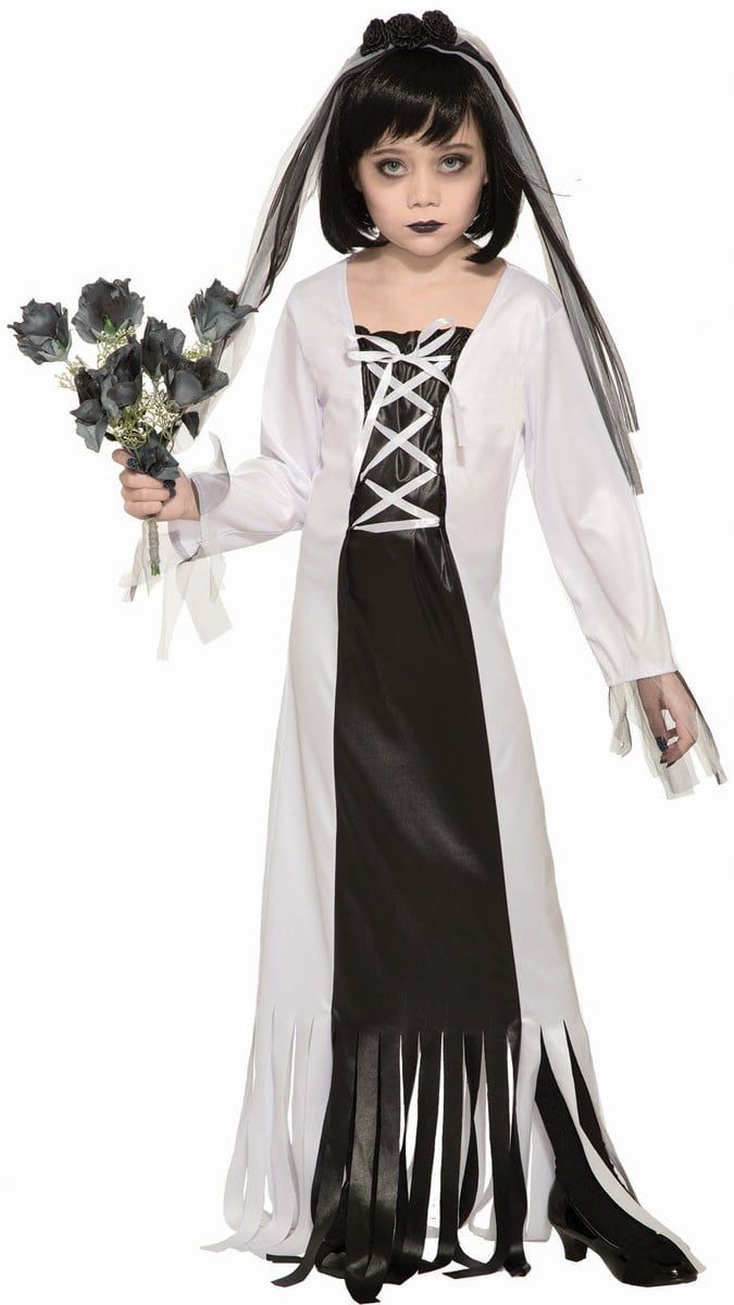 Girl&#39;s Cemetery Bride Large (12-14) Costume